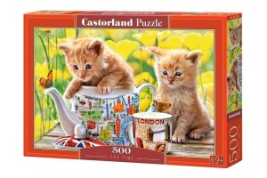 PUZZLE 500 CZAS NA HERBATĘ CASTOR, CASTORLAND