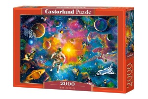 PUZZLE 2000 MAN IN SPACE CASTOR, CASTORLAND