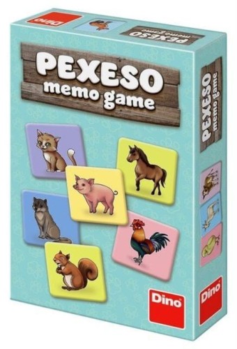 Memory memo Pexeso - Zwierzęta, Dino Toys