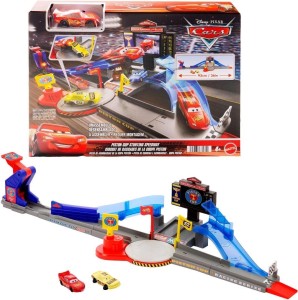 CARS AUTA TOR KASKADERSKI ZŁOTY TŁOK, MATTEL