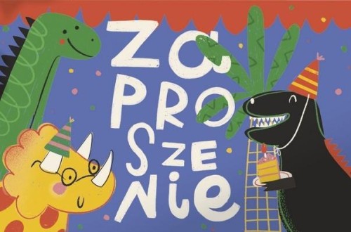 Zaproszenie Urodziny (5szt)