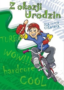 KARNET YOUNG B6 + KOPERTA NR 002 URODZINY