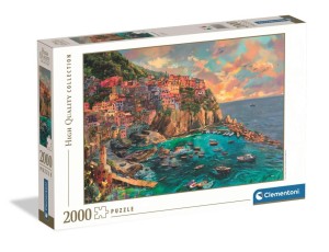PUZZLE 2000 PAINTED MANAROLA, CLEMENTONI