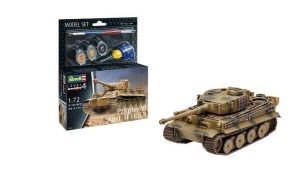 MODEL SET CZOŁG PANZERKAMPFWAGEN VI AUSF. H TIGER