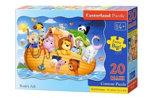 PUZZLE 20 MAXI - ARKA NOEGO CASTOR, CASTORLAND