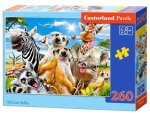 PUZZLE 260 AFRICAN SELFIE CASTOR, CASTORLAND