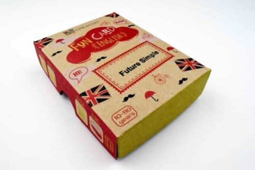 Fun Card English Future Simple CREATIVO, Creativo