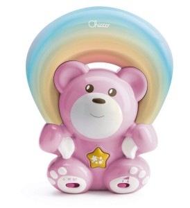 MIŚ Z PROJEKTOREM RAINBOW RÓŻOWY, CHICCO