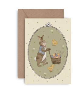 KARNET WIELKANOC - EASTER BUNNY