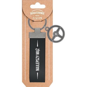 BRELOK PREZENTOWY - NAJLEPSZY MĄŻ, BE-HAPPY GIFTS