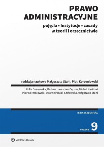 PRAWO ADMINISTRACYJNE. POJĘCIA, INSTYTUCJE... W.9