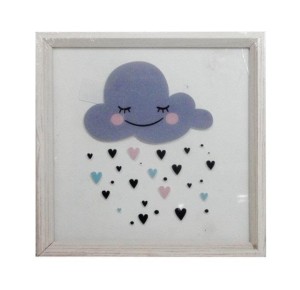 OBRAZ Z CHMURKĄ 30X30CM, SWEDE