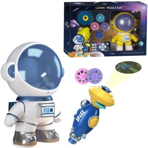 ASTRONAUTA Z PROJEKTOREM NA PILOTA, TRIFOX