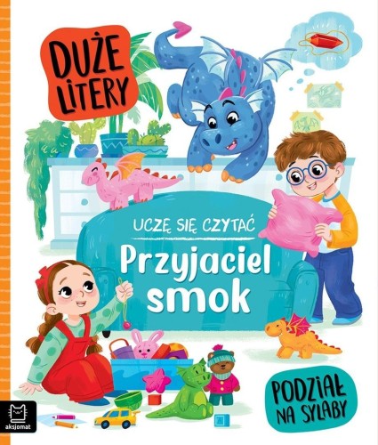 Uczę się czytać. Podział na sylaby. Przyjaciel...