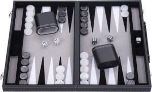 BACKGAMMON CZARNO-BIAŁY, QUINT