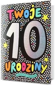 KARNET URODZINY 10