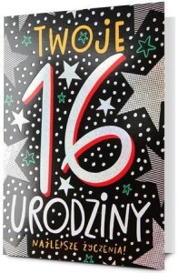 KARNET URODZINY 16