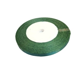WSTĄŻKA SATYNOWA 74 ZIELEŃ BUTELKOWA 6MM/32M