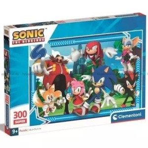 PUZZLE 300 SUPER SONIC, CLEMENTONI