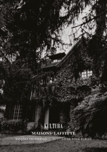 MAISONS - LAFFITTE. KISĄŻKA DO PISANIA