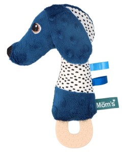 JAMIŚ PISZCZEK Z GRYZAKIEM GRANATOWY, MOM'S CARE