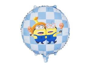 BALON FOLIOWY PASTYLKA MINIONKI 35X35CM