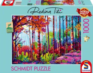PUZZLE 1000 REDINA TILI W SERCU LASU, SCHMIDT