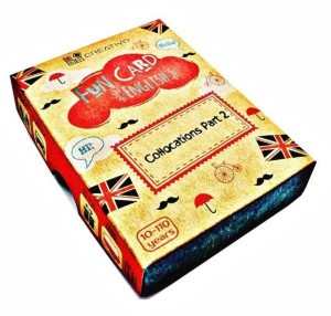 FUN CARD ENGLISH COLLOCATIONS PART 2 CREATIVO