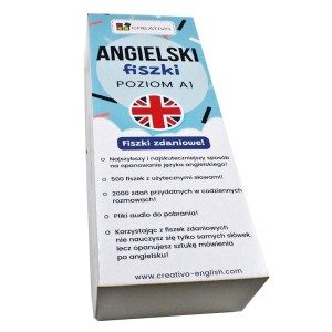 ANGIELSKI FISZKI ZDANIOWE (POZIOM A1) CREATIVO