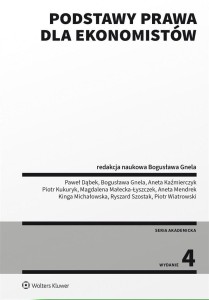 PODSTAWY PRAWA DLA EKONOMISTÓW W.4