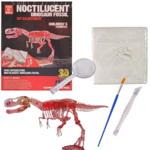 WYKOPALISKA PALEONTOLOG SZKIELET DINOZAURA, TRIFOX