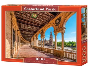 PUZZLE 1000 SPANISH SQUARE, SEVILLE, SPAIN CASTOR