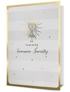 KARNET KOMUNIA K. GIFT LUX-2