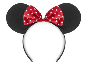 OPASKA MYSZKA CZARNY I CZERWONY