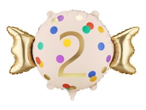 BALON FOLIOWY CUKIEREK 2 61X37CM