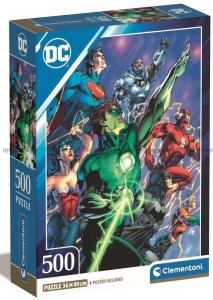 PUZZLE 500 COMPACT DC COMICS JUSTICE LEAGUE