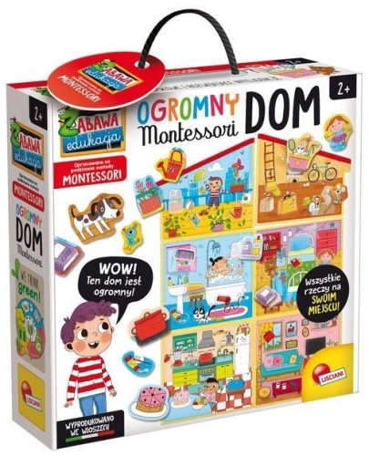 Montessori - Ogromny dom, Lisciani