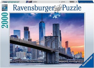 PUZZLE 2000 PANORAMA NOWEGO JORKU, RAVENSBURGER