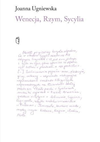 Wenecja, Rzym, Sycylia, Joanna Ugniewska