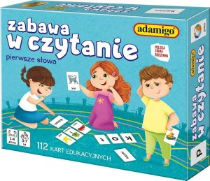 ZABAWA W CZYTANIE. PIERWSZE SŁOWA, ADAMIGO