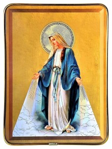 OBRAZEK STOJĄCY MATKA BOŻA NIEPOKALANA