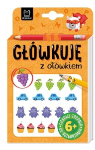 GŁÓWKUJĘ Z OŁÓWKIEM 6+ KSIĄŻECZKA POMARAŃCZOWA