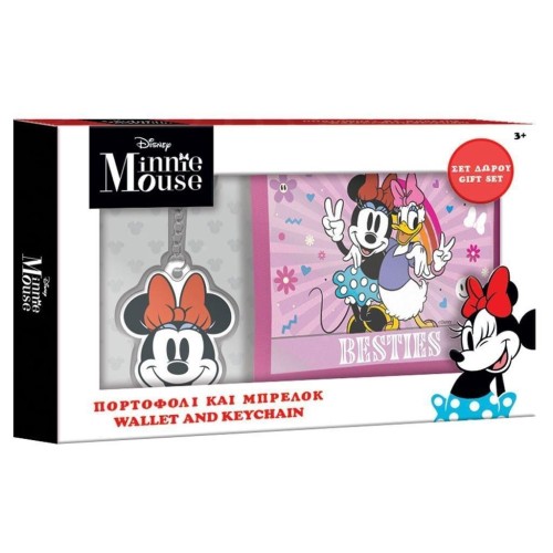Portfel z breloczkiem Minnie