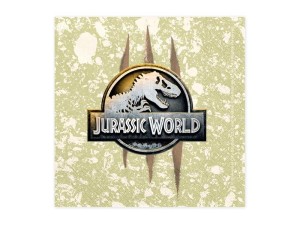 SERWETKI JURASSIC WORLD 33X33CM 20SZT