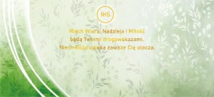 KOPERTA KOMUNIA GOŁAB NA DŁONI