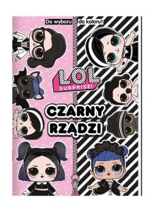 L.O.L. SURPRISE! DO WYBORU, DO KOLORU! CZARNY...