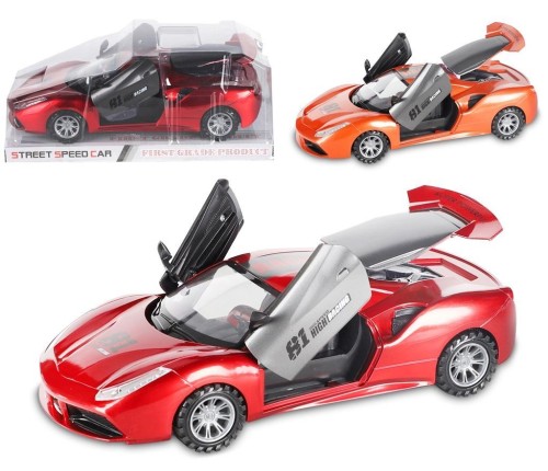 Auto sportowe czerwone, Trifox