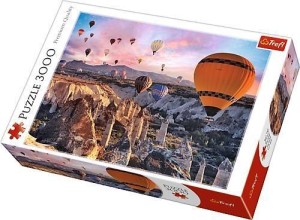 PUZZLE 3000 BALONY NAD KAPADOCJĄ TREFL, TREFL