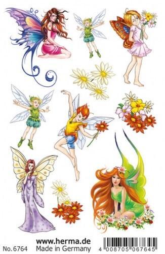 Tatuaże - Wróżki, Herma