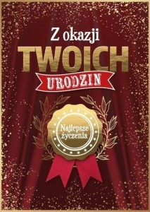 KARNET URODZINY